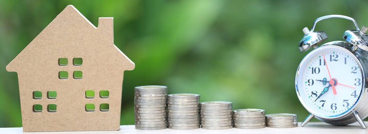 image of coins and house