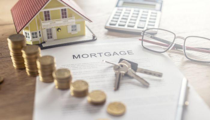 an image showing the mortgage contract.