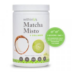 withinUs TruMarine Collagen Matcha Misto