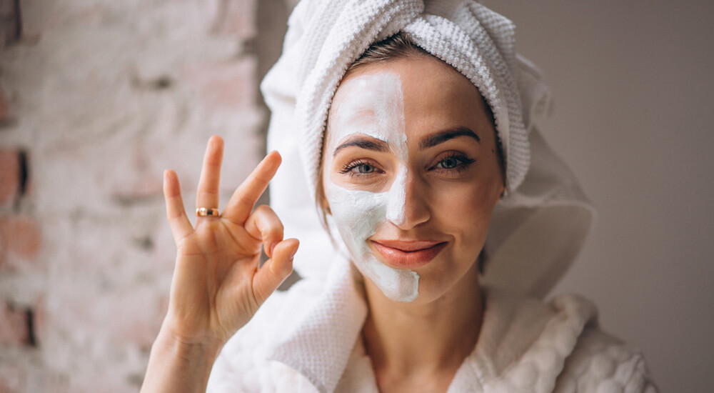 Diligent skin care regime for acne effects