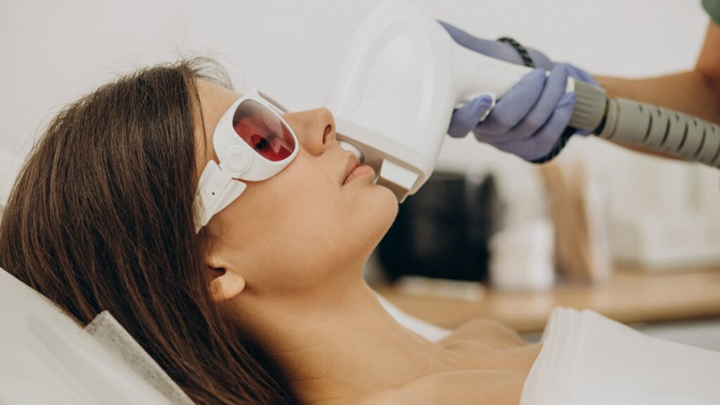 Year of laser hair removal