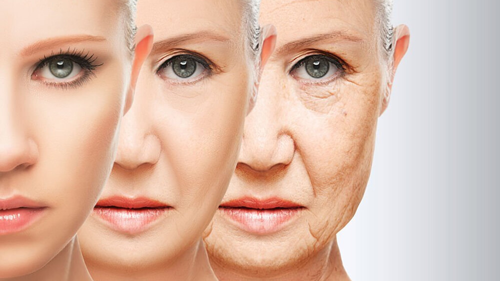 Anti-aging procedures rejuvenation lifting