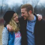 young couple happy with their decision to call an interventionist