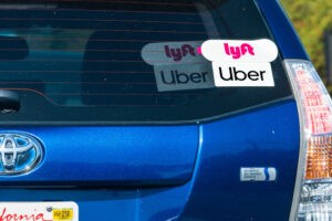Lyft car accident in Palmdale