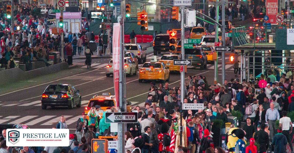Chaotic street takeover